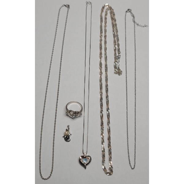 Lot Of Assorted Costume Jewelry Including Necklaces, Rings & More 