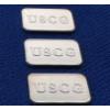 Image 3 : x3 USCG .999 Fine Silver 1 Gram Bars