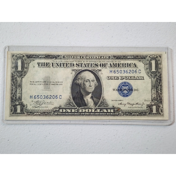 U.S. Series 1935-A $1 Silver Certificate 
