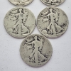 Image 3 : Five Assorted Years Walking Liberty Half Dollars - 90% Silver - FV: $2.50