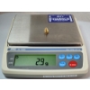 Image 5 : Small 10K Gold "NRM" Pin / 10K Pin Weight: 1.1g / Total Weight: 2.9g