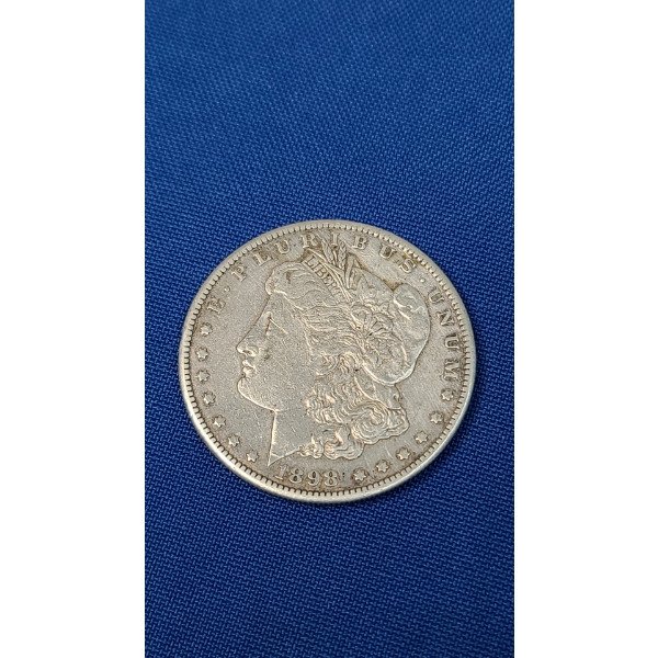 1898-S 90% Silver Morgan Dollar