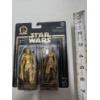 Image 2 : Star Wars Gold Colored Figures (Lot of 9, 2 per Package = 18 Figures)