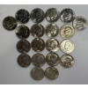 Image 1 : Sleeve of 20 Eisenhower Dollars-1972, 1974, 1976, 1977 and 1978; FV $20