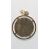 Image 2 : 18K Yellow Gold Saudi Arabia National Emblem - Weight: 8.9g