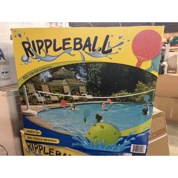 Brand New - Rippleball Set - Includes Net, Paddles and Ball