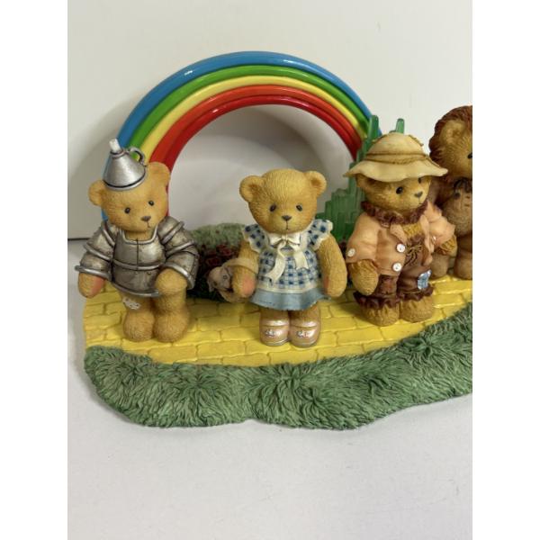  Cherished Teddies "Follow the Yellow Brick Road" figurine set by Enesco - Tin Man - Dorothy