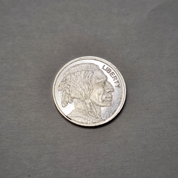 1 Gram .999 Fine Silver Buffalo Round 