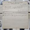 Image 3 : INTERESTING!!! Collection of 5 Antique MUGSHOT Bertillon Criminal Booking Sheets