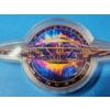 Image 2 : Colorized 5 AVDP Ounces .999 Fine Copper UFO Shaped Piece in Capsule 