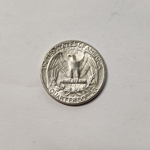 1964 United States 90% Silver Washington Quarter