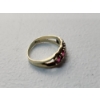 Image 4 : Incredible 10K Yellow Gold Ring with Multi-Colored Stones - Size 7 - Total Weight: 2.2g