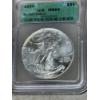 Image 4 : ICG - MS64 1994 Silver Eagle - .999 Silver - Pure Silver - Encapsulated - FV $1.00 