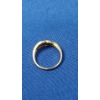 Image 4 : 10K Gold Women's Ring With Dark Stones - See Photos For Sizing- Weight: 2g