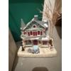 Image 2 : *Pick Up At Mantua Home-No Shipping Available* Christmas House Figures in Boxes - House with Tree