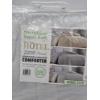 Image 2 : Brand New Ultra Plush King Size Microfiber Comforter In White
