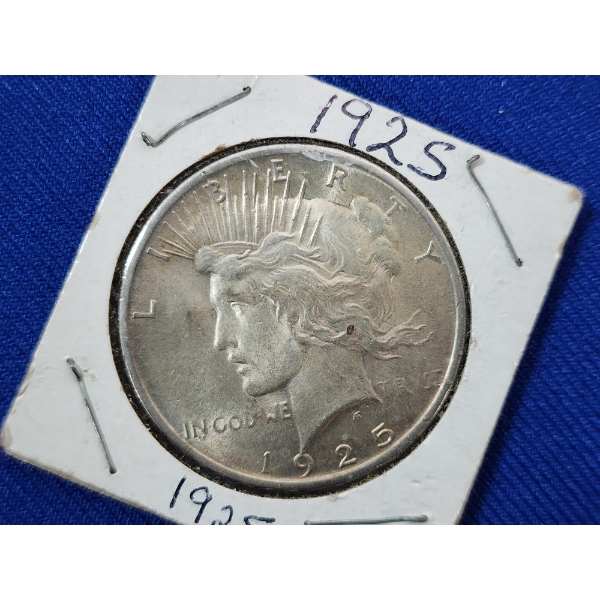 1925 90% Silver Peace Dollar