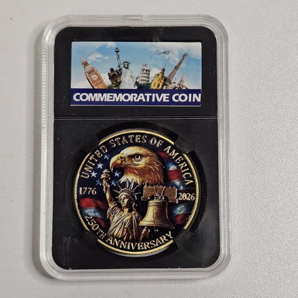 USA 250th Anniversary Commemorative Challenge Coin (1776–2026)