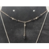 Image 4 : Lot of Assorted Sterling Silver Jewelry: Necklaces, Earrings, Pin