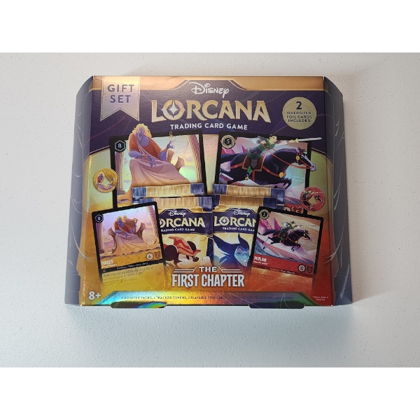 Sealed Brand New Disney Lorcana Trading Card Game "The First Chaper" Gift Set