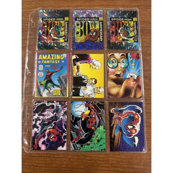 9 - 1992 Spider-Man II Marvel Trading Cards - All Mint Condition