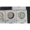 Image 5 : Assorted Pre '64 90% Silver Washington Head Quarters In Coin Holders - Face Value: $3.50