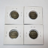 Image 6 : Four Assorted Years U.S. 35% Silver Wartime Nickels