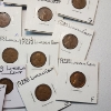 Image 10 : Lot of 30, Mainly 1928-S, Lincoln Wheat Cents, Including Die Crack - Face Value $0.30