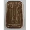 Image 2 : METROPOLIS Movie Advertising Brilliant Uncirculated One Troy Oz .999 Fine Copper Bar - Mint 