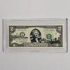 Image 1 : 2003A Series $2 Federal Reserve Note with a Custom "North Carolina Statehood" Colorized Overprint