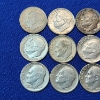 Image 2 : x15 Assorted 90% Silver U.S. Dimes: Roosevelt & Mercury - FV: $1.50