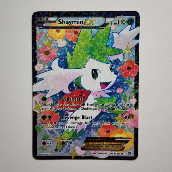 Shaymin EX RC21/RC25 Holo Rare Vintage Pokemon Trading Card