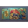 Image 1 : .999 GOLD FOIL JAPANESE ANIME' "SQUIRTLE" POKEMON NOTE - IN PROTECTIVE SLEEVE