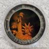 Image 2 : $10 (LRD) Holographic Commemorative Coin from the Republic of Liberia - AFV $.05