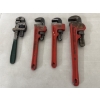 Image 2 : 4 Heavy Duty Pipe Wrenches - Lightly Used