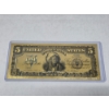 Image 1 : US Five Dollar Gold Back 999999 Note 24k Mint Condition In Protective Holder