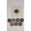 Image 1 : 1891, 1893, 1896, 1900, 1903, 1904, 1907 Indian Head Cents - Face Value: $0.08