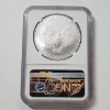 Image 3 : NGC MS69 2010 American Silver Eagle "Top 10 Most Influential" Miles Standish - 1 oz .999 Fine Silver