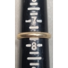 Image 7 : 14K Yellow Gold Wedding Band Featuring Milgrain Edging - Size 7.5" - Weight: 2.9g