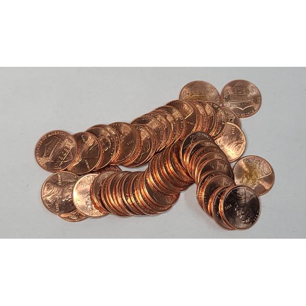 2025-P United States Lincoln Cents - BU & AU Conditions - Face Value: $0.47