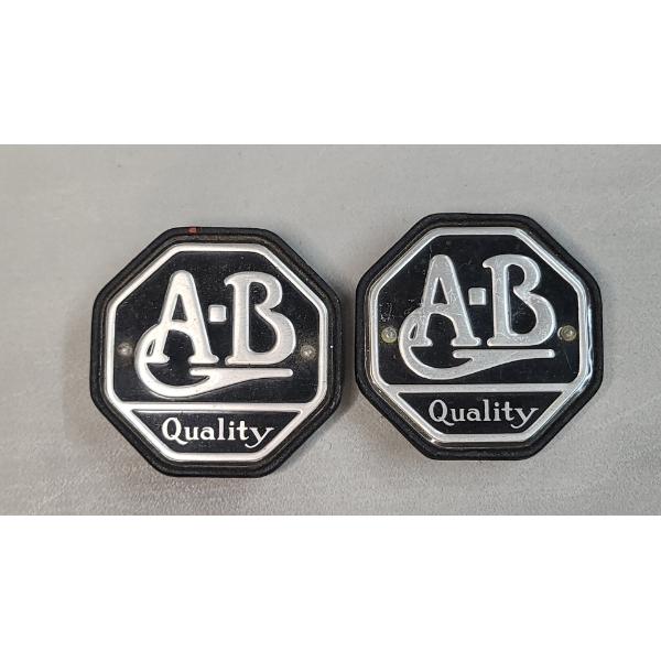 Vintage 2.5" Allen-Bradley "A-B Quality" Paperweights 