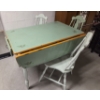 Image 7 : *Pick Up At Mantua Home-No Shipping Available* Iconic Vintage Mint Green Enamel Top, Drop Side 40''x
