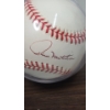 Image 3 : Autographed Paul Molitor 1987 Topps Baseball Card & Rawlings Baseball In Display