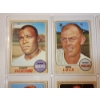Image 1 : x10 Assorted 1968 Topps Baseball Trading Cards - Excellent Condition in Card Holders