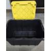 Image 3 : Heavy-Duty HDX 27-Gal Stackable Tote - 28.6in W x 19.6in L x 15in H