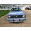 Image 6 : 1983 Chevrolet Chevette Blue Hatchback 4 Door Car with Only 9,200 Miles! ~ NICE CLEAN CAR IN & OUT!