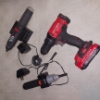 Image 1 : 3 Battery Operated Drills, Hand Screw Drivers - See Pics