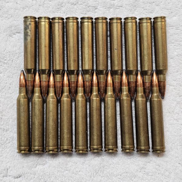Lot of 20 Vintage Winchester Super-X .223 Remington Centerfire Rifle Cartridges