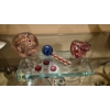 Image 2 : Art Glass Montage Desk Sculpture Looks Like Candy Pieces Colorful Approx 10 x 6 - Perfect
