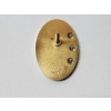 Image 3 : 14K Yellow Gold Pin with "G" Initial - Pin Weight: 2.6g